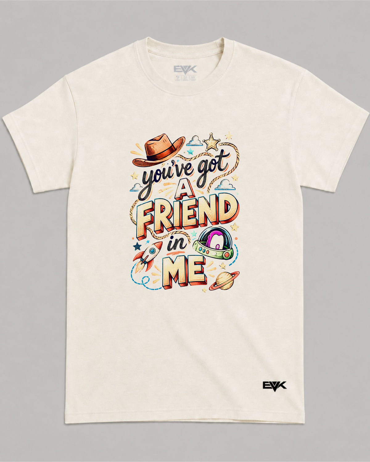 Camiseta Off-White Toy Story – You've Got a Friend in Me