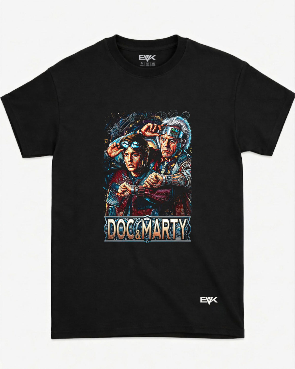 Camiseta De Volta Para o Futuro – Doc & Marty