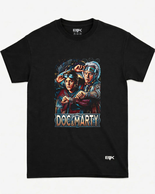 Camiseta De Volta Para o Futuro – Doc & Marty