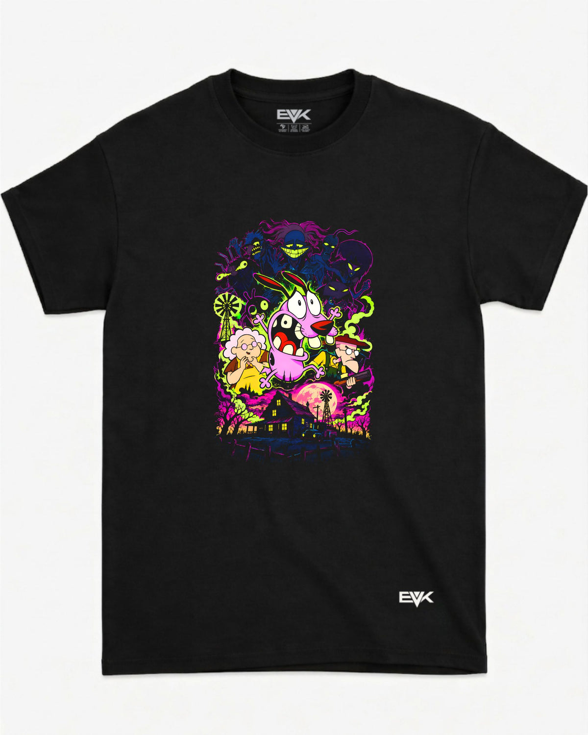 Camiseta Coragem, o Cão Covarde – Middle of Nowhere Nightmares