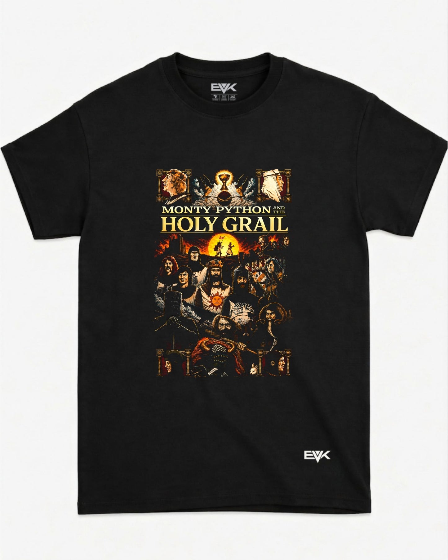 Camiseta Monty Python em Busca do Cálice Sagrado – Camelot Chronicles