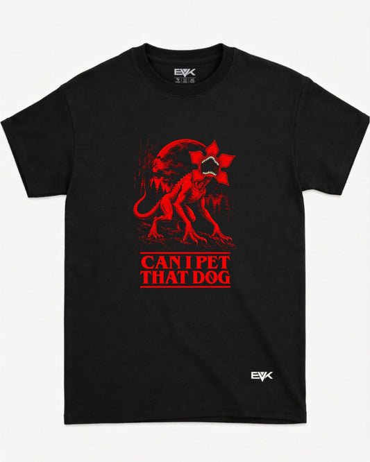 Camiseta Stranger Things – Can I Pet That Dog
