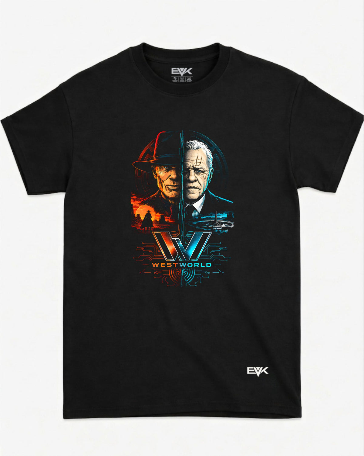 Camiseta Westworld – Gods and Men