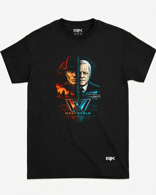 Camiseta Westworld – Gods and Men