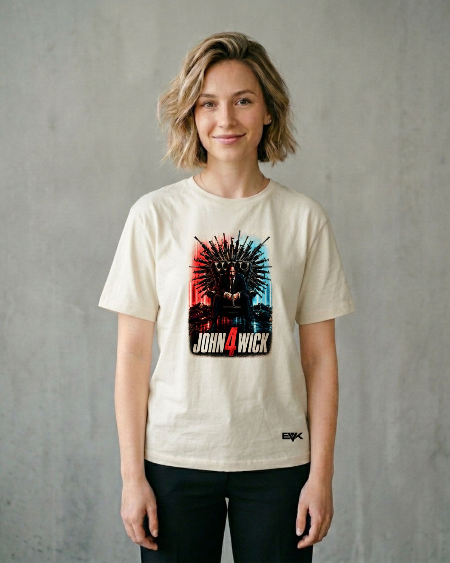 Camiseta Off-White John Wick 4: Baba Yaga – Throne of Weapons