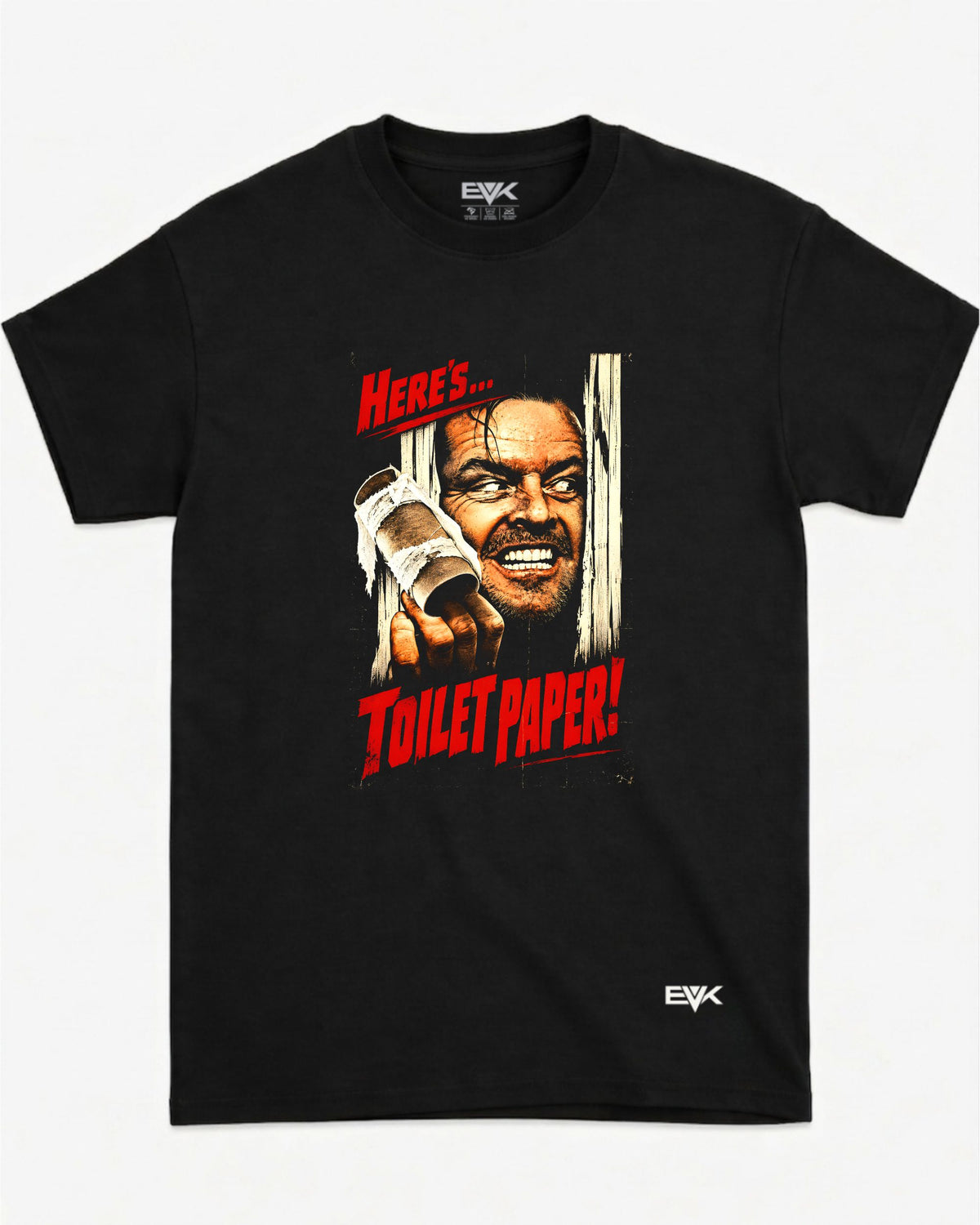 Camiseta O Iluminado – Here's Toilet Paper!