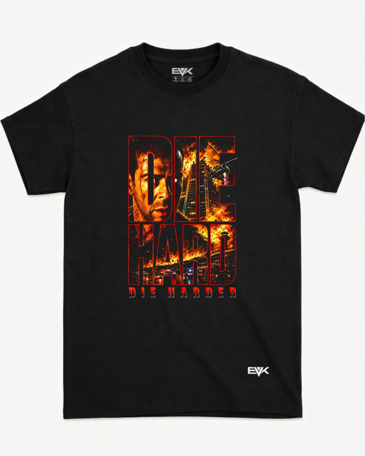 Camiseta Duro de Matar – Die Harder Collage
