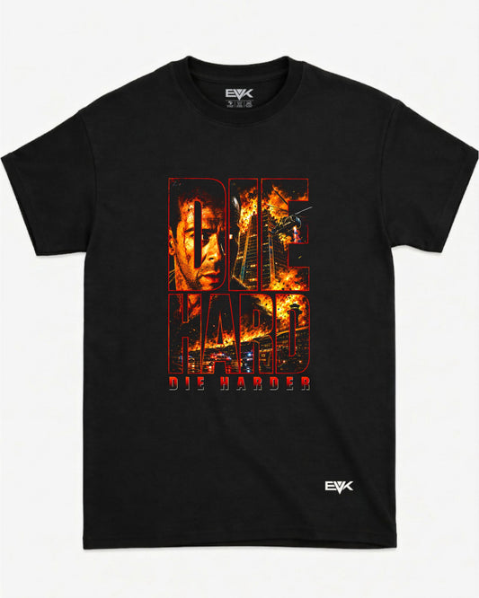 Camiseta Duro de Matar – Die Harder Collage