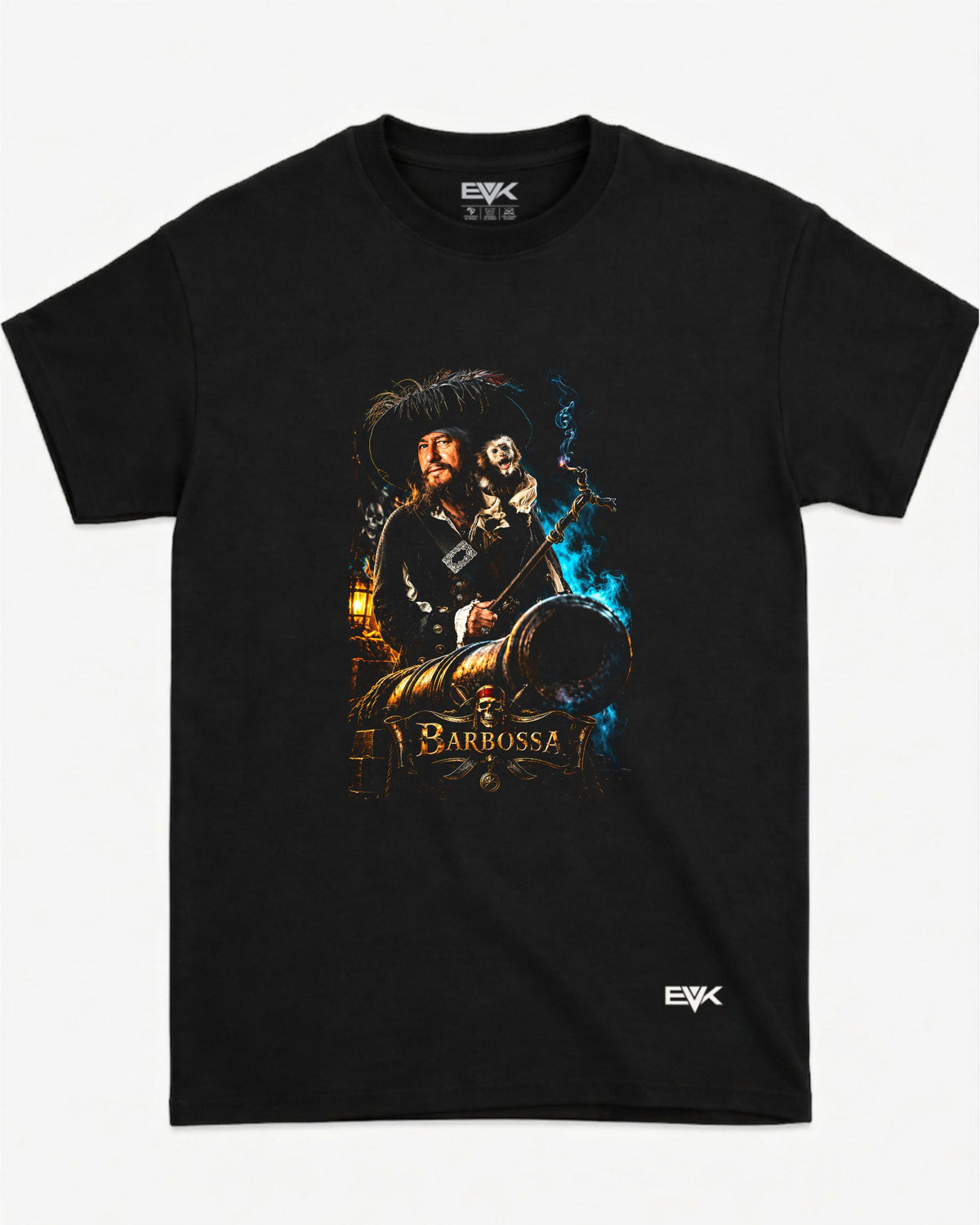 Camiseta Piratas do Caribe – Barbossa