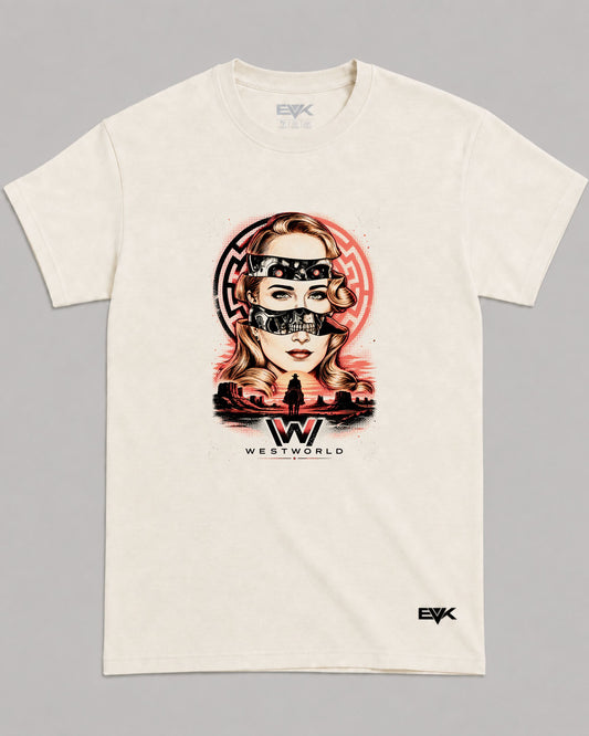 Camiseta Off-White Westworld – Mechanical Beauty