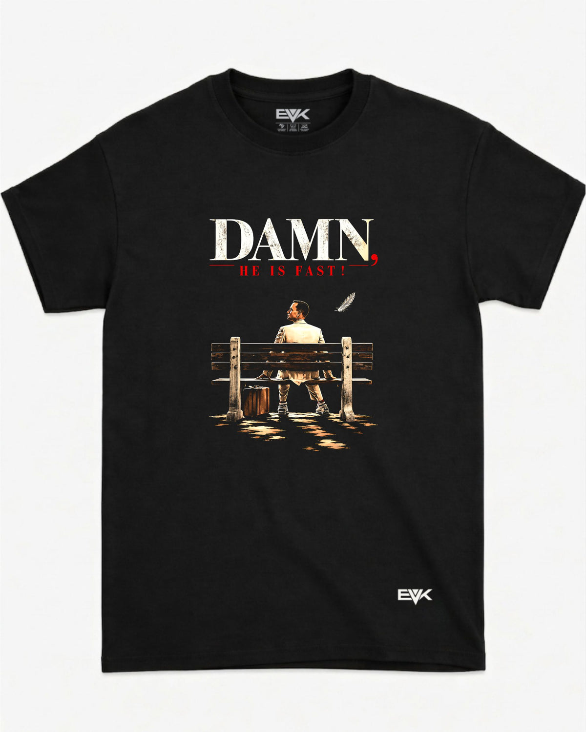 Camiseta Forrest Gump – Damn, He Is Fast