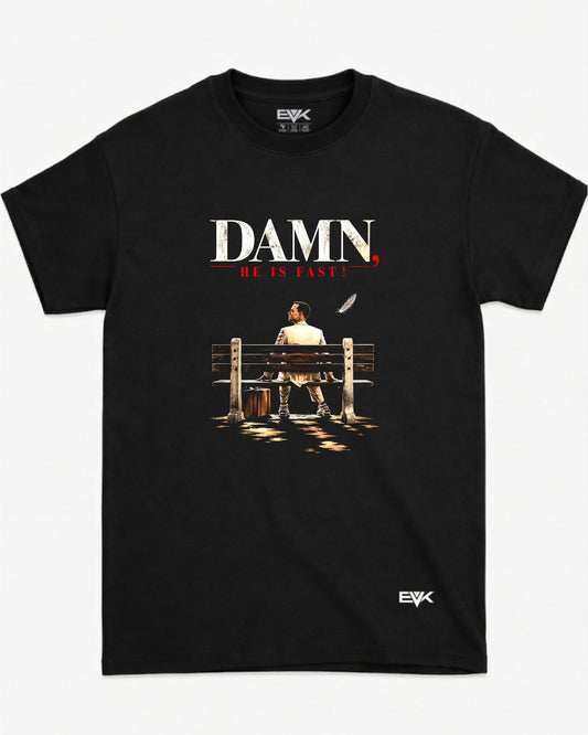 Camiseta Forrest Gump – Damn, He Is Fast