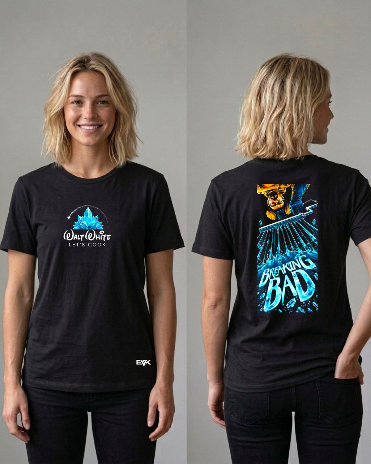 Camiseta Frente e Costas Breaking Bad – Walt White