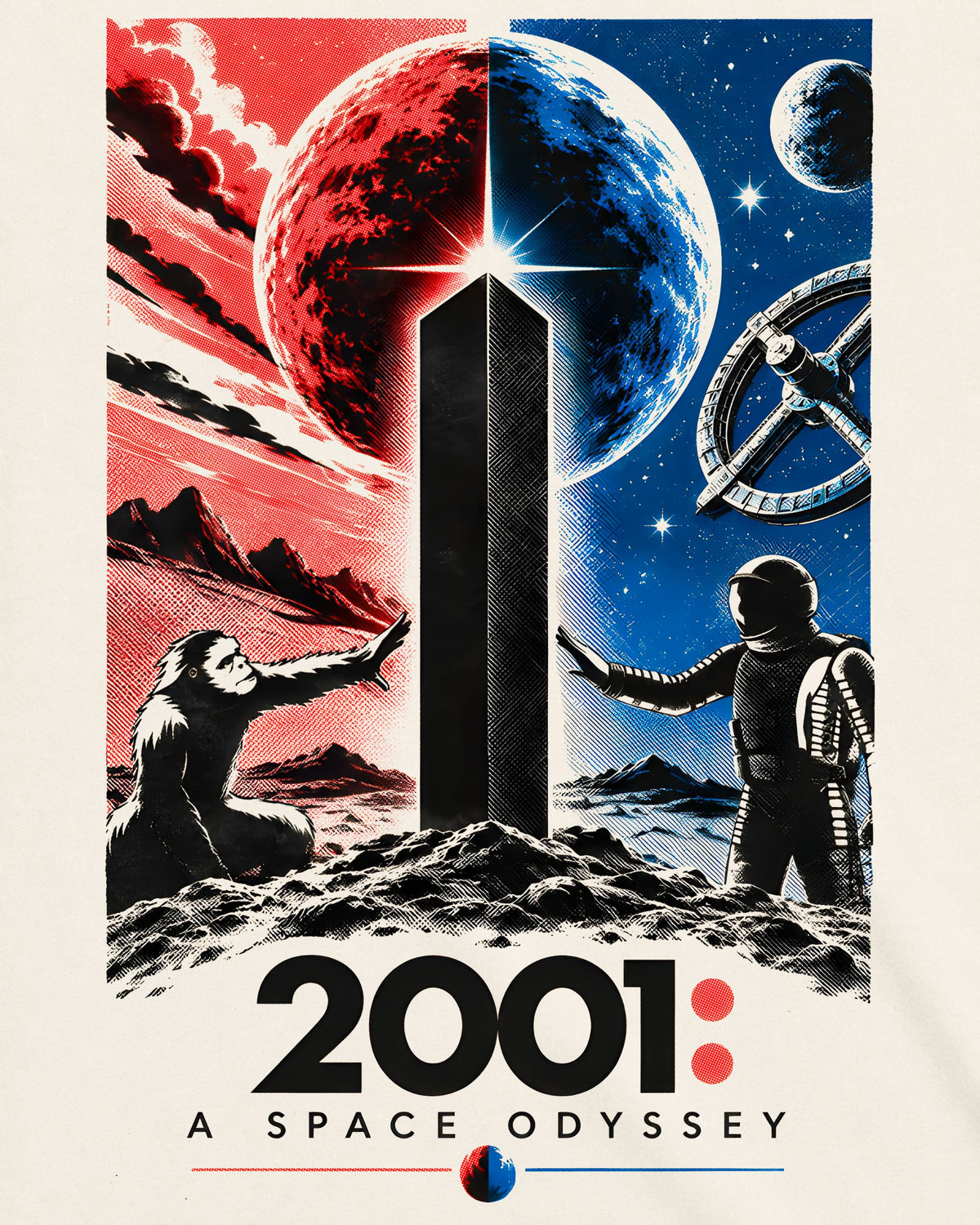 Camiseta Off-White 2001: Uma Odisseia no Espaço – The Monolith Touch