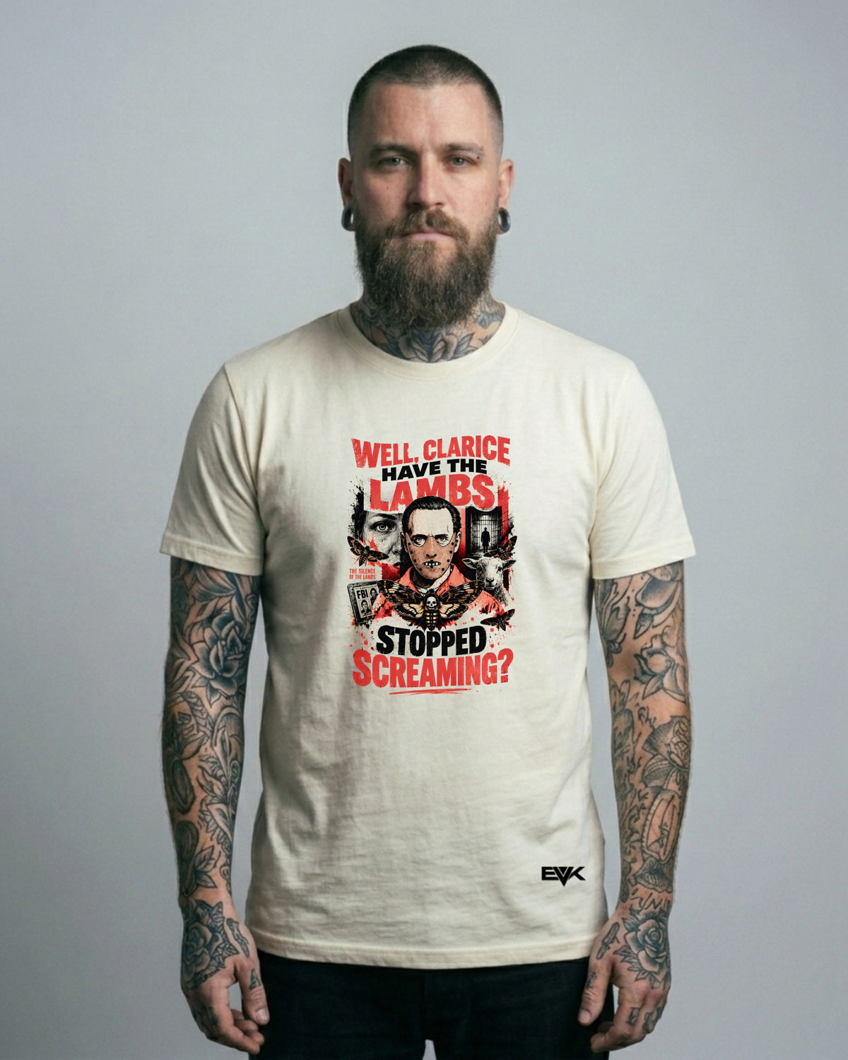 Camiseta Off-White O Silêncio dos Inocentes – Stopped Screaming