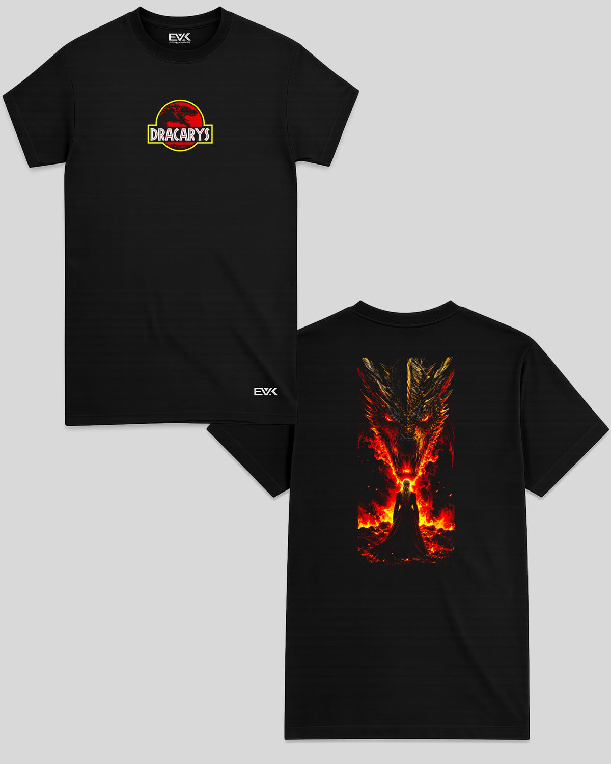 Camiseta Frente e Costas Game of Thrones – Dracarys