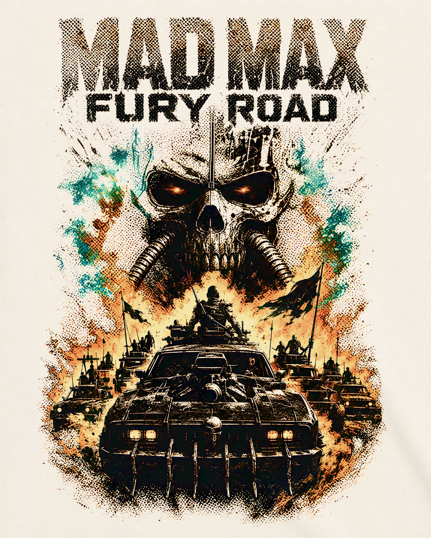 Camiseta Off-White Mad Max: Estrada da Fúria – Fury Road Convoy