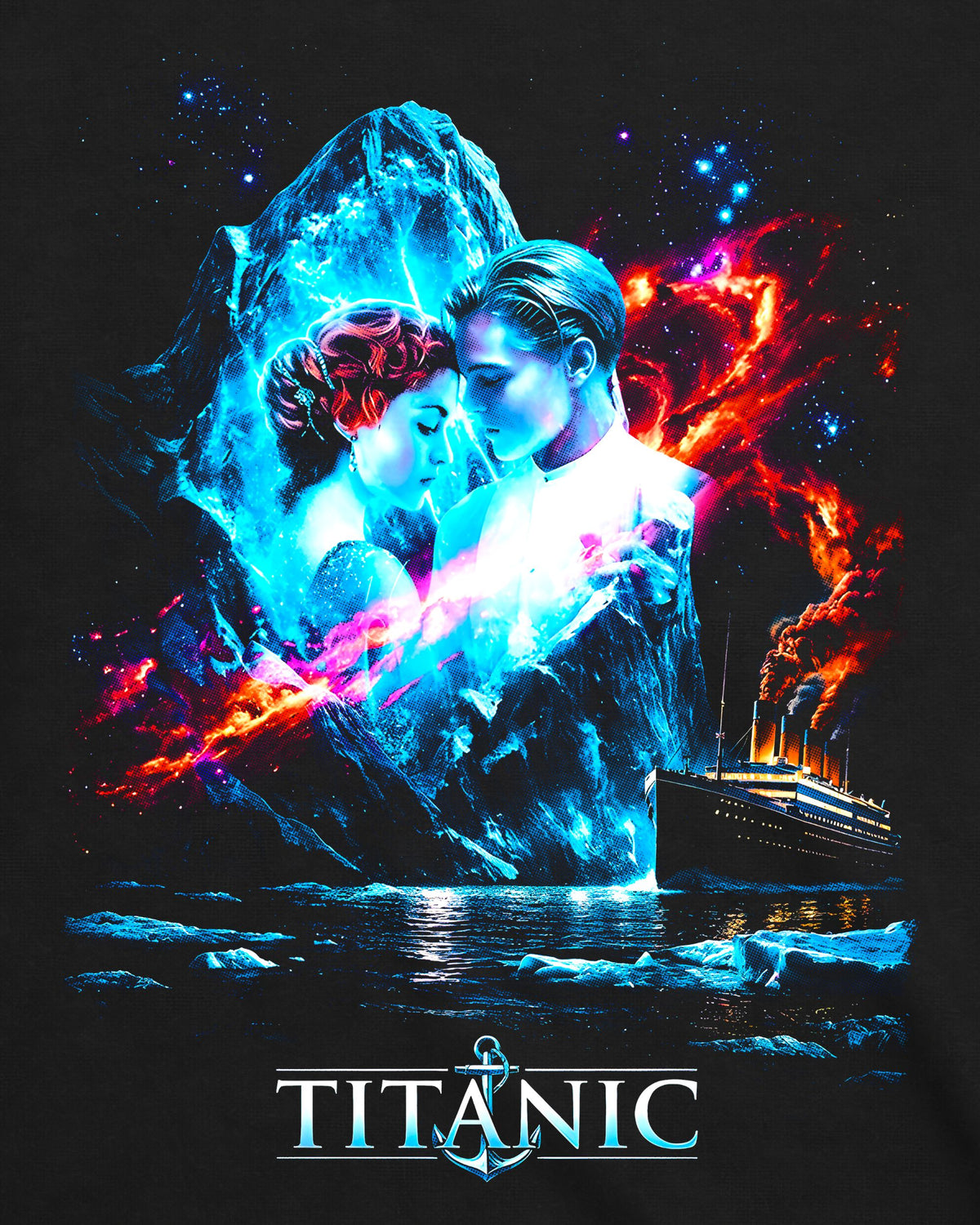 Camiseta Titanic – Cosmic Romance Graphic