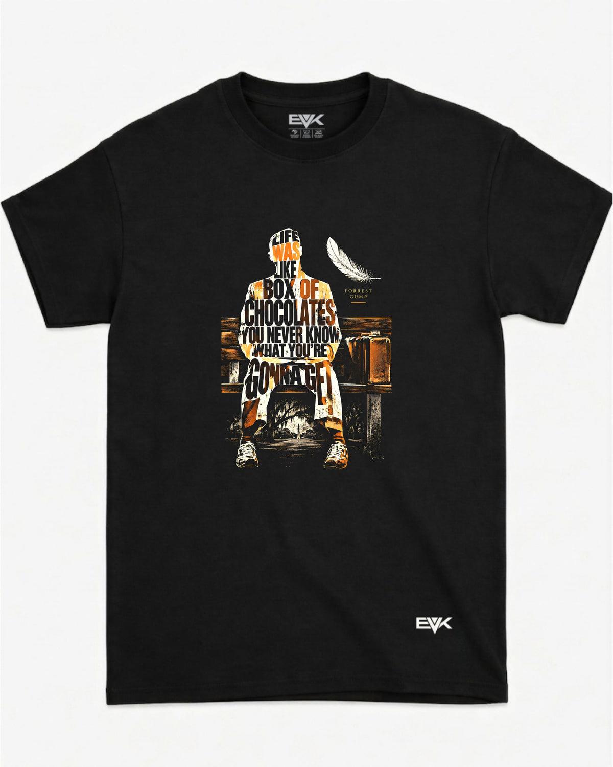 Camiseta Forrest Gump – The Chocolate Box