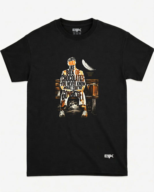 Camiseta Forrest Gump – The Chocolate Box