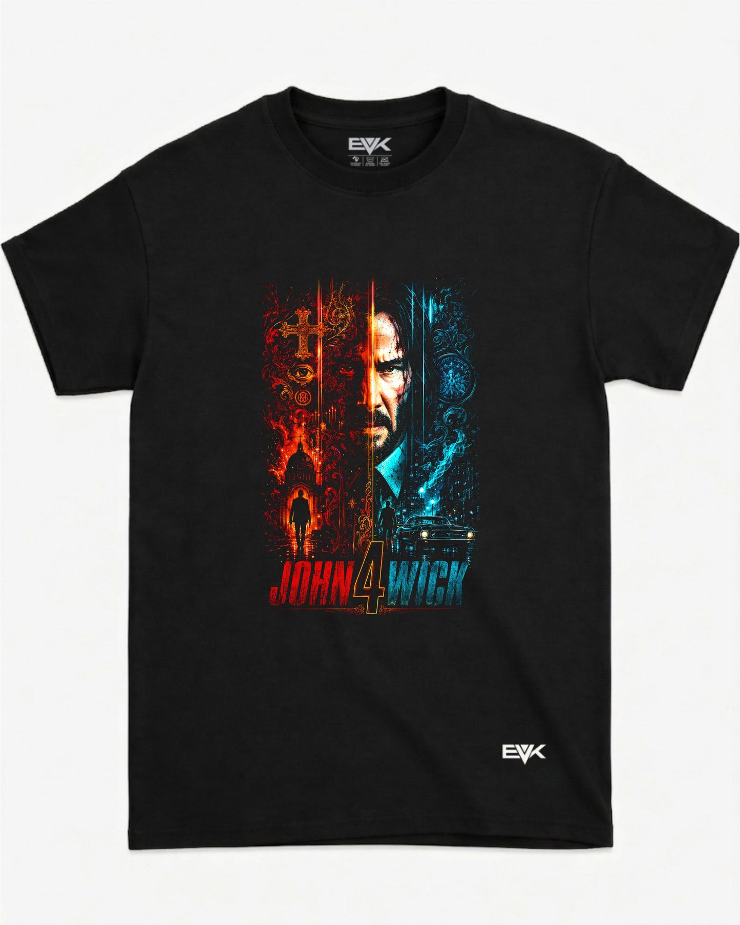 Camiseta John Wick 4: Baba Yaga – Divided Retribution