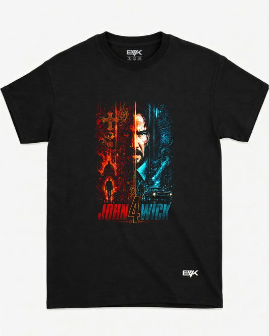 Camiseta John Wick 4: Baba Yaga – Divided Retribution