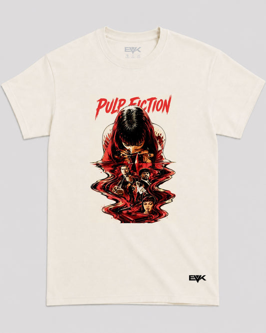 Camiseta Off-White Pulp Fiction – Tempo de Violência – Mia Wallace Dark