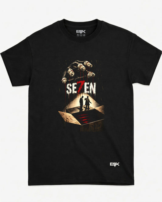 Camiseta Se7en – What's in the Box Puppet Graphic