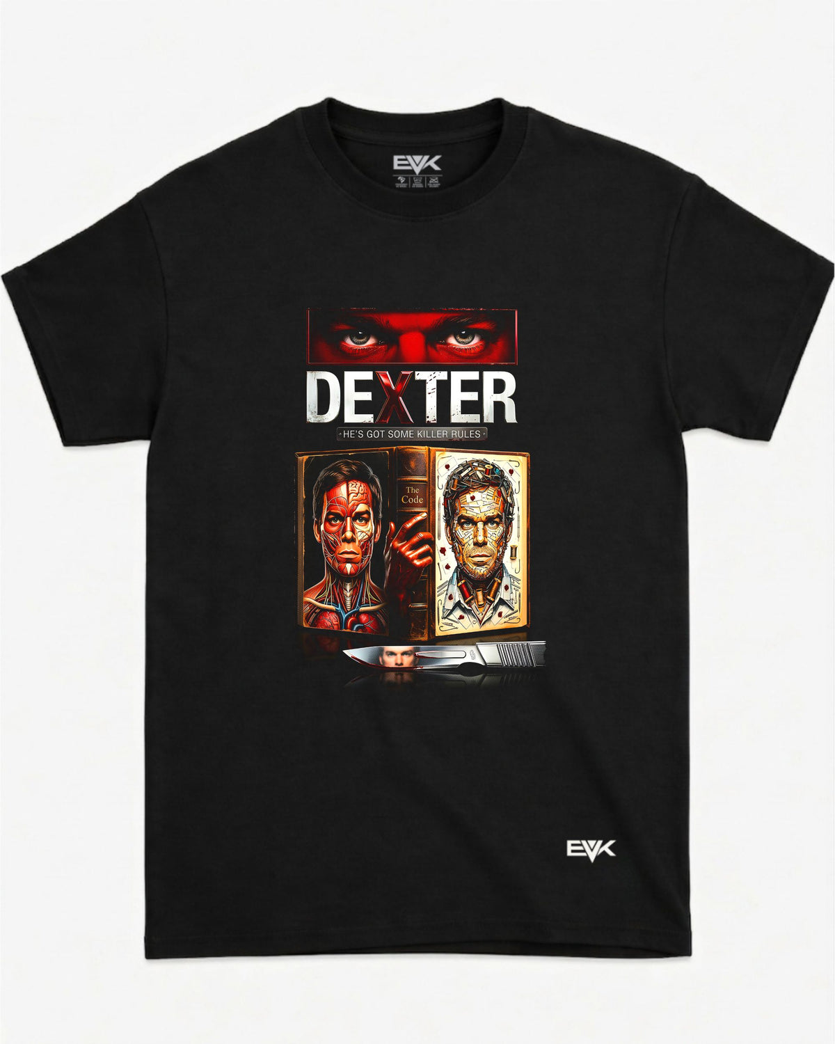 Camiseta Dexter – The Code of Dexter