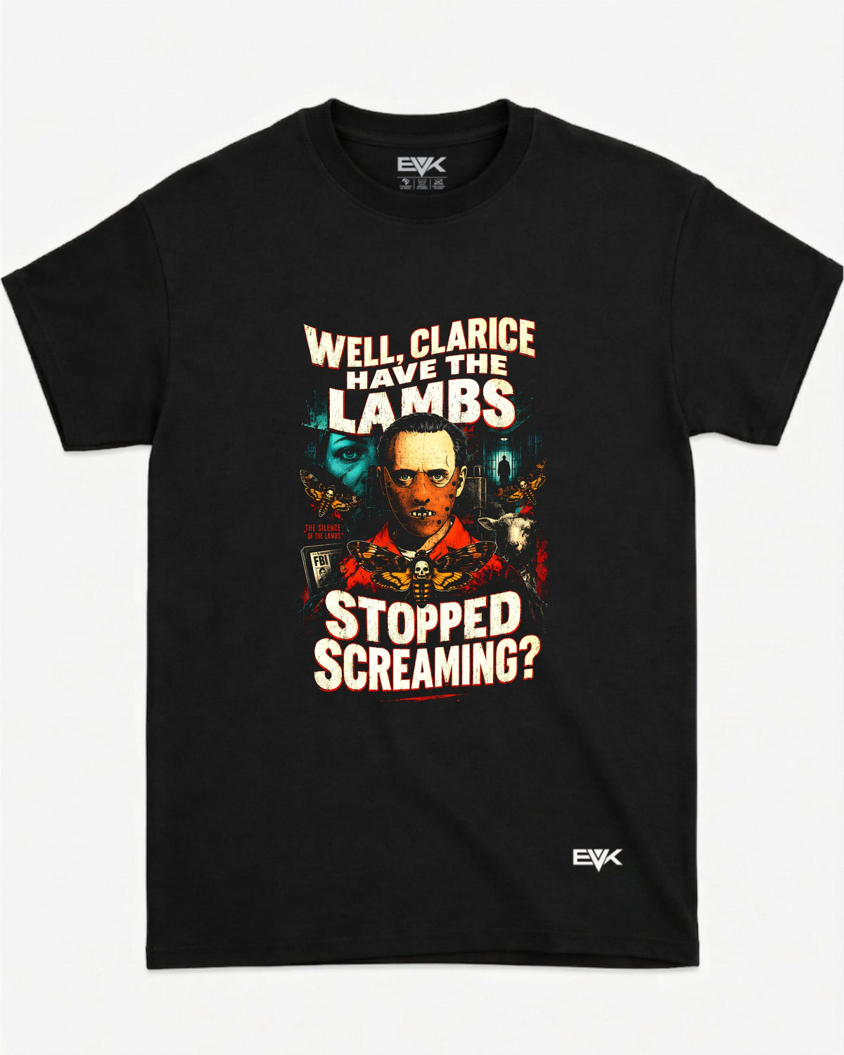 Camiseta O Silêncio dos Inocentes – Stopped Screaming