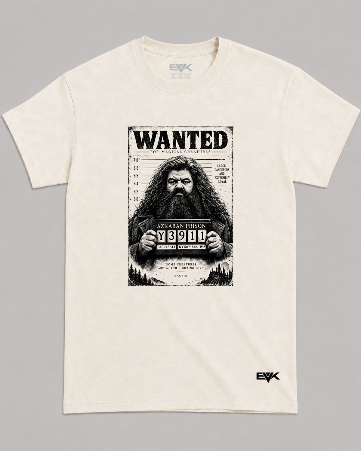 Camiseta Off-White Harry Potter – Hagrid Wanted