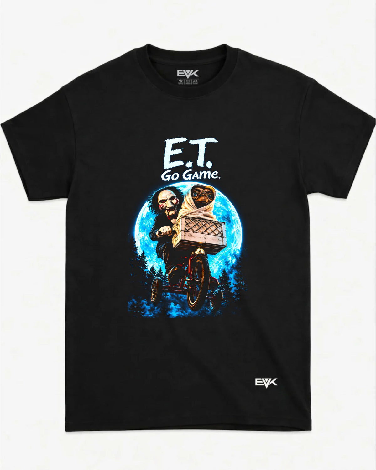 Camiseta Jogos Mortais – E.T. Paródia