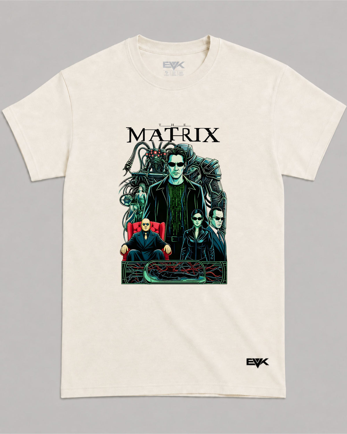 Camiseta Off-White Matrix – Grid Awakening