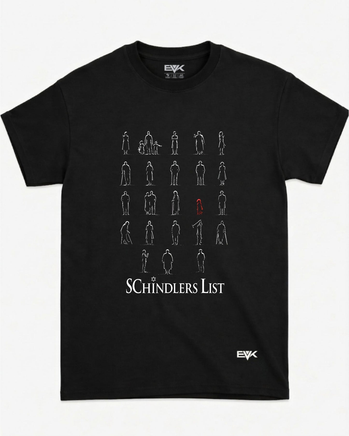 Camiseta A Lista de Schindler – Beyond Black and White
