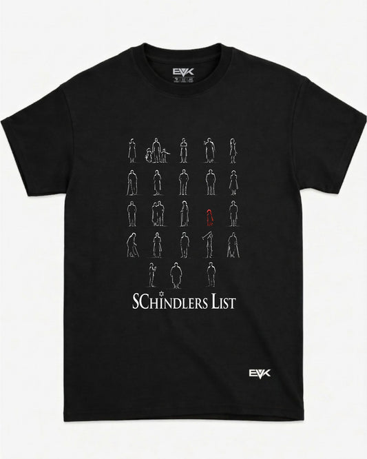 Camiseta A Lista de Schindler – Beyond Black and White