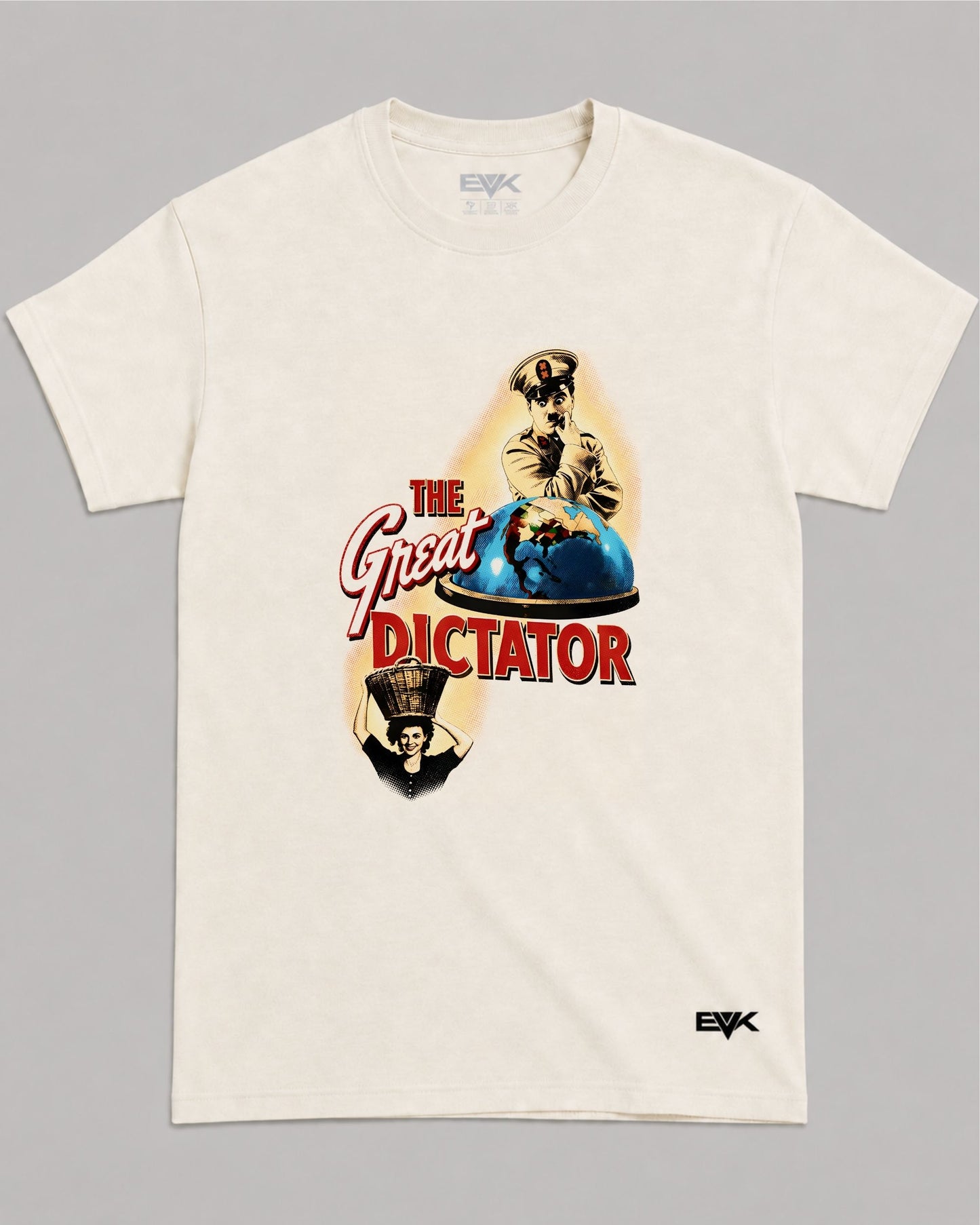 Camiseta Off-White O Grande Ditador – The Globe of Hynkel