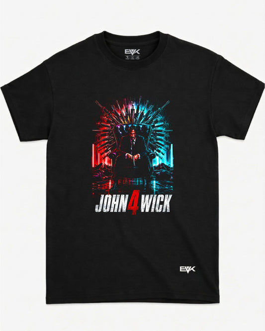 Camiseta John Wick 4: Baba Yaga – Throne of Weapons