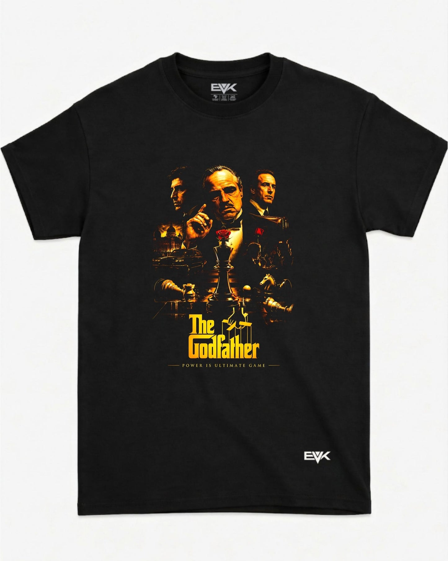 Camiseta O Poderoso Chefão – Power Is Ultimate Game