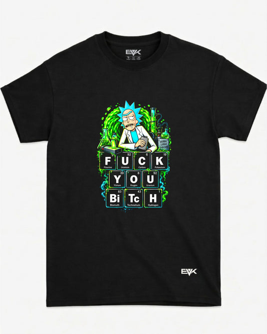 Camiseta Rick and Morty – Rick's Chemistry Lesson