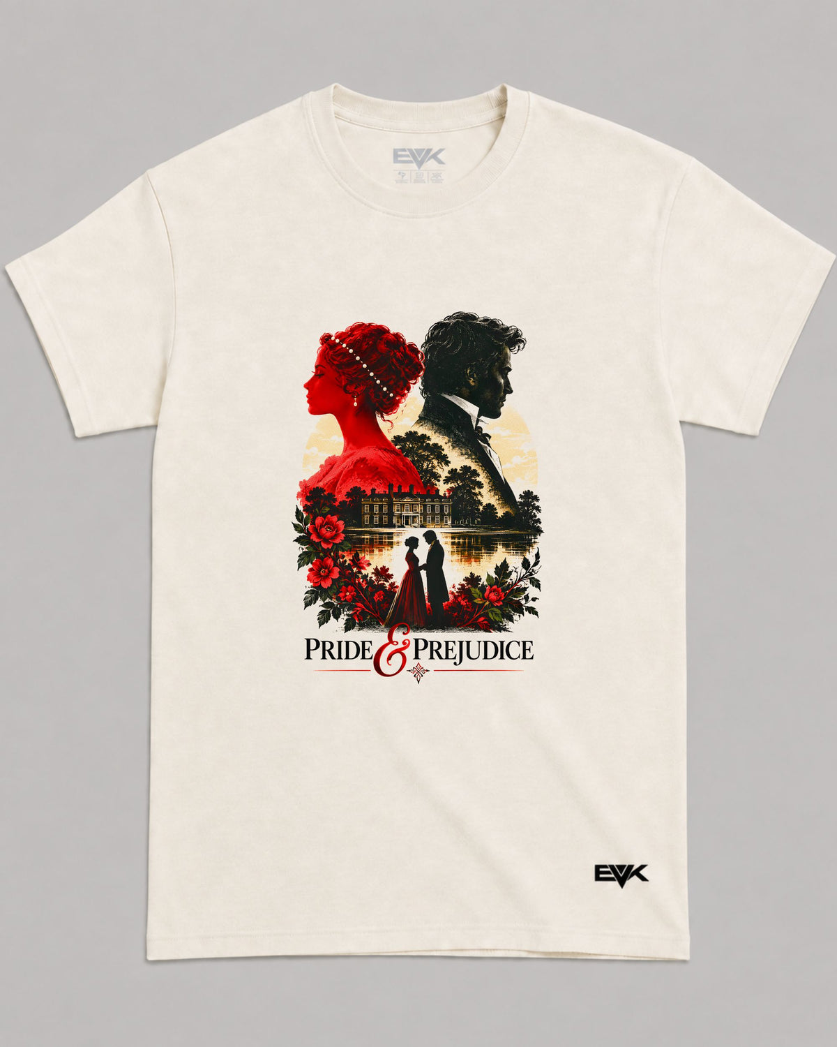 Camiseta Off-White Orgulho e Preconceito – The Lake at Pemberley