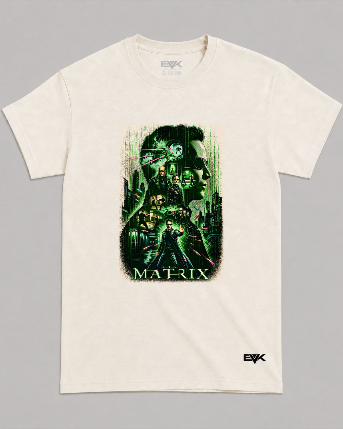 Camiseta Off-White Matrix – Neo's Mindscape