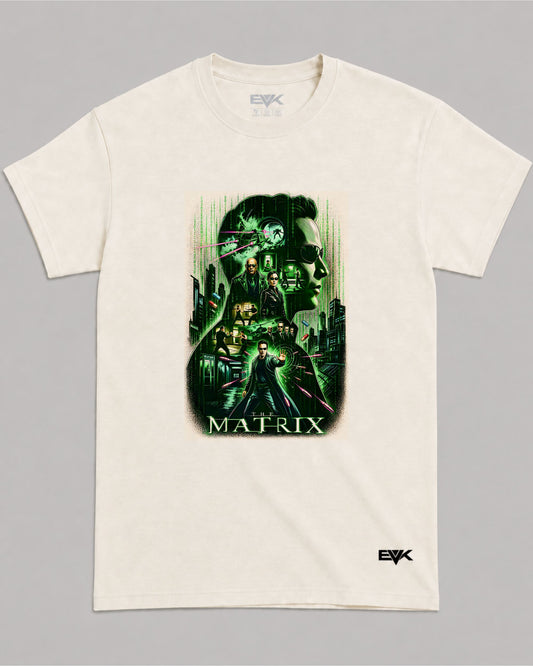 Camiseta Off-White Matrix – Neo's Mindscape