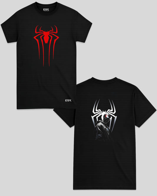 Camiseta Frente e Costas Homem-Aranha – Spider-Verse Dual Shield Tee